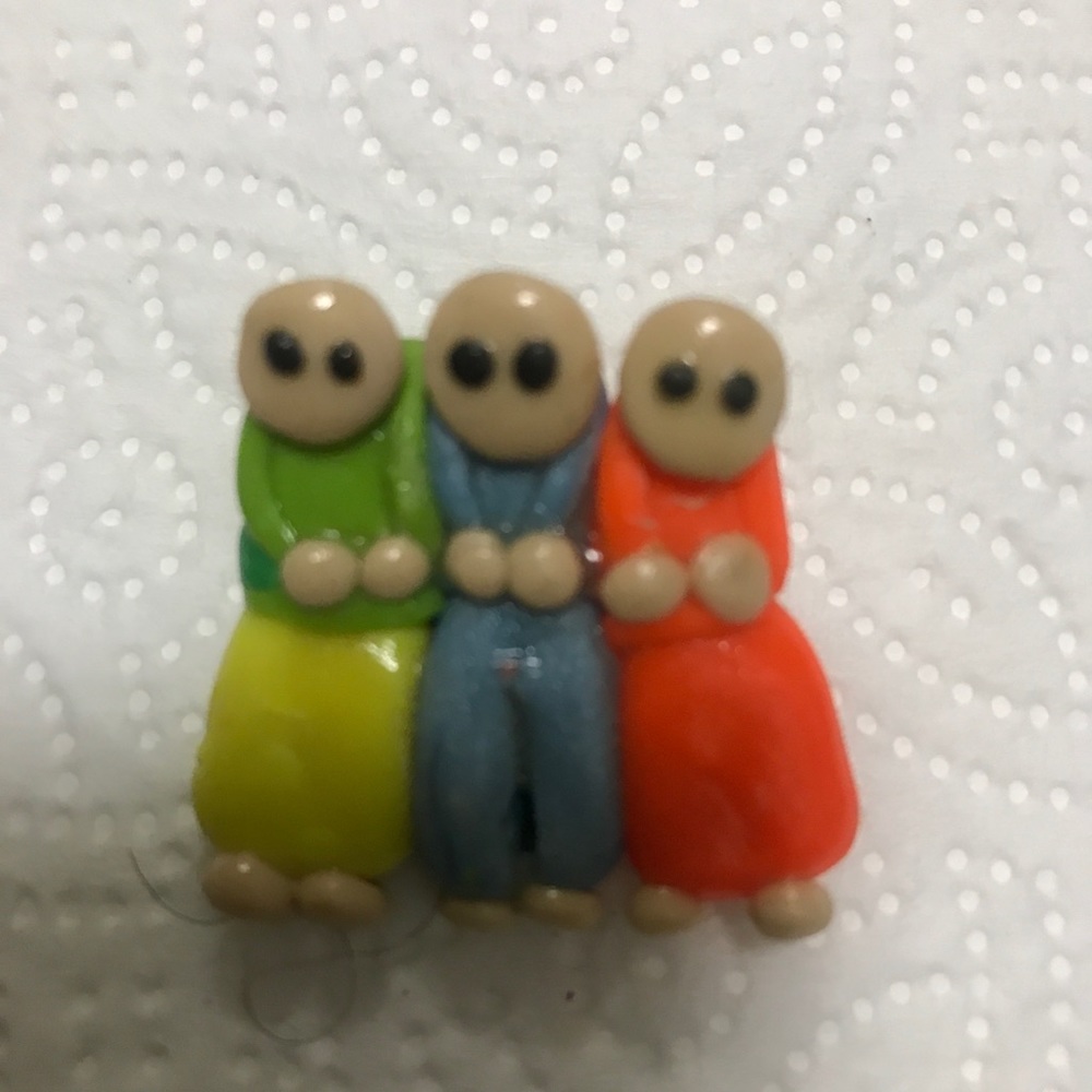 💛🧡Friendship Handmade Pin/Brooch🧡💛 - Picture 5 of 16